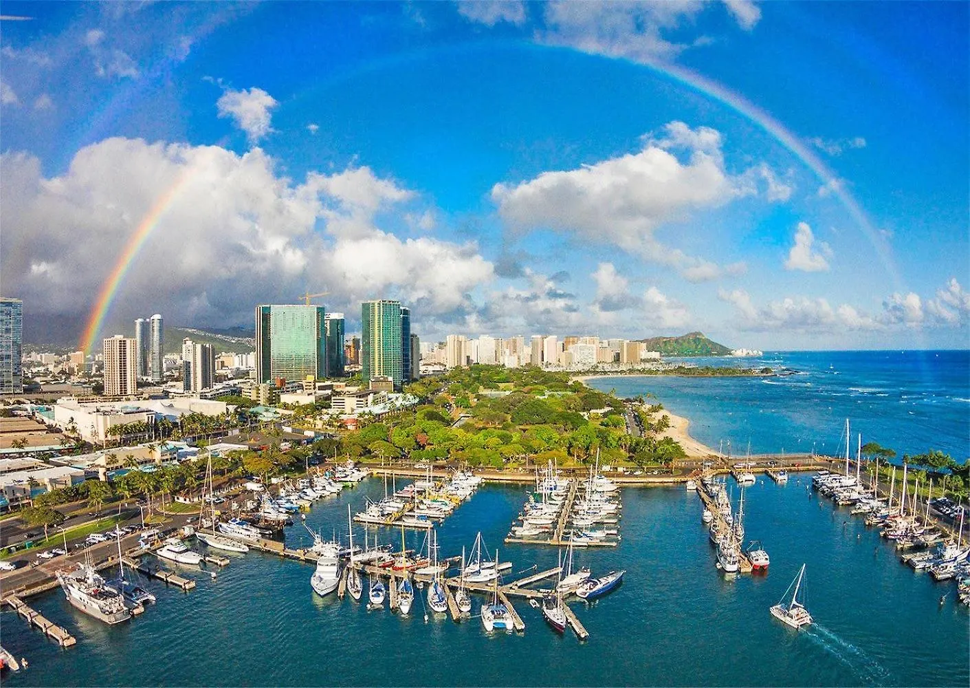 Appartamento Ilikai Tower 1744 Yacht Harbor View 2Br Honolulu